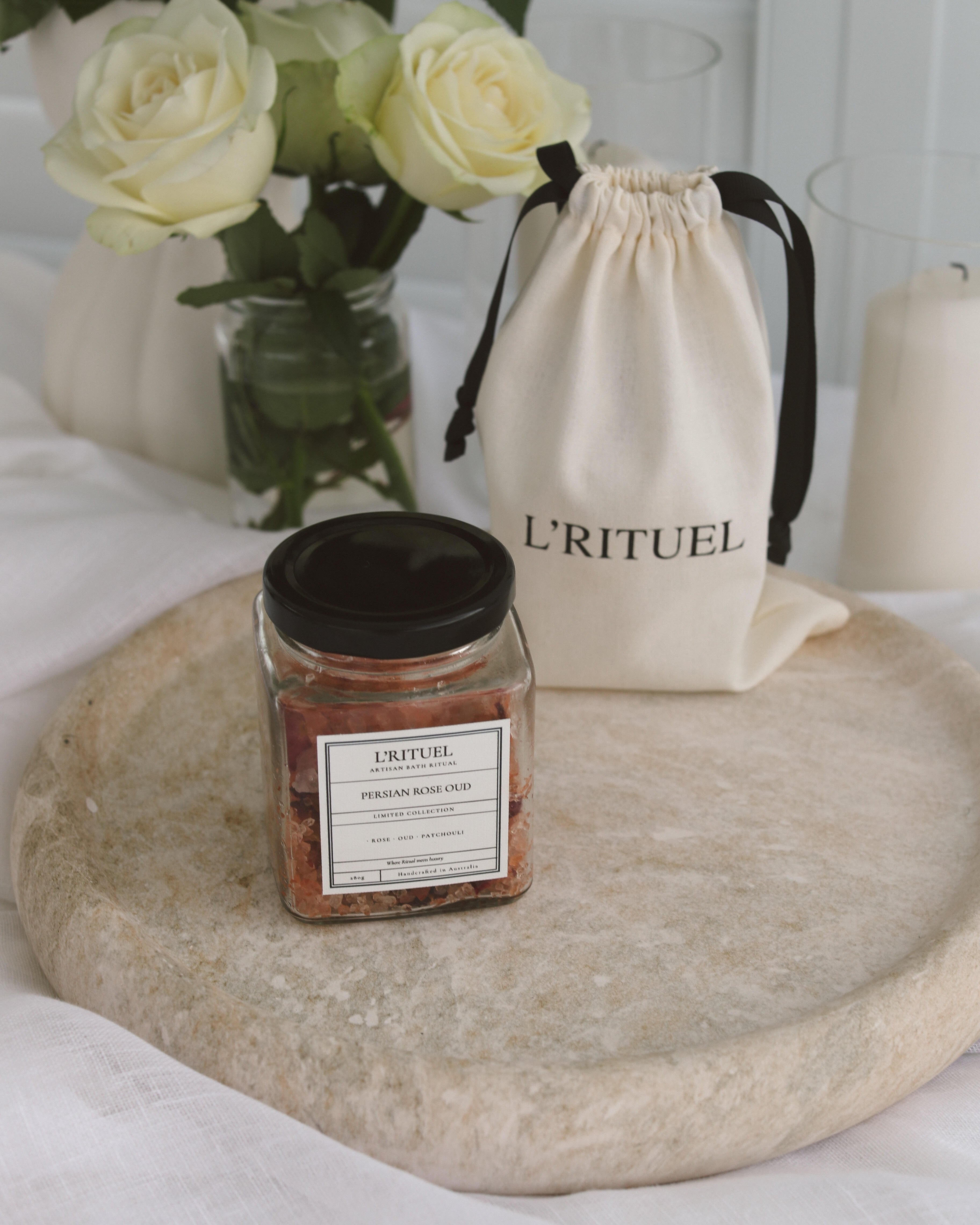 Persian Rose Oud Bath Salt